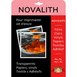 Feuille de vinyle adhésif A4 'Plottermarie' Noir mat 301 - La