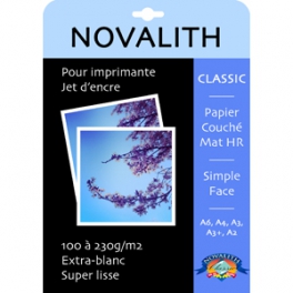 Papier couché HR mat jet d'encre 130 g/m2 - A4 (200 feuilles)