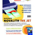 Pochette échantillons Papiers Adhésifs NOVALITH Ink Jet - A4 (210x297mm)