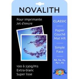 Ink jet coated HR double side matt paper 300 gsm - A6 (50 sheets) Ink jet coated HR double side matt paper 300 gsm - A6 (50 sheets)